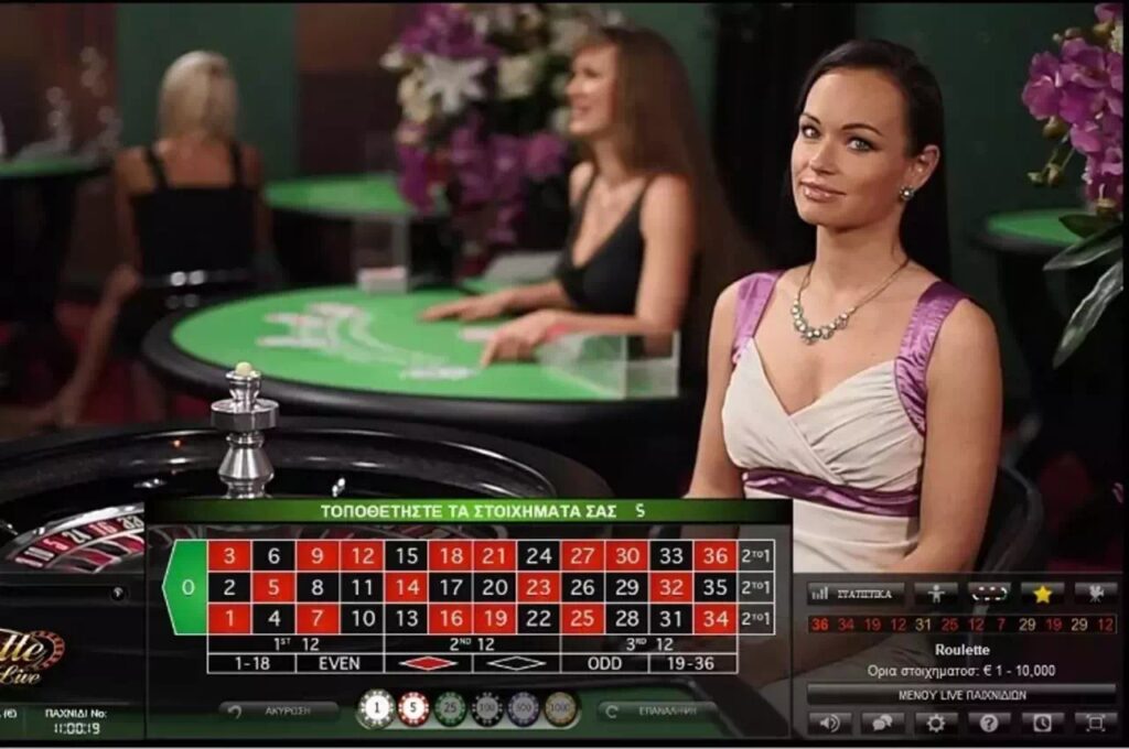 live dealers ρουλέτα