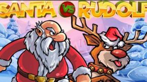 Santa vs Rudolf:  Το Χριστουγεννιάτικο φρουτάκι της NetEnt