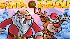 Santa vs Rudolf:  Το Χριστουγεννιάτικο φρουτάκι της NetEnt