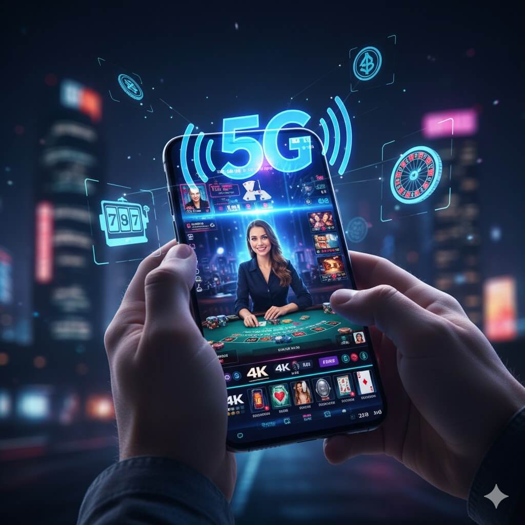 Νέες τεχνολογίες στα online καζίνο: Τι αλλάζει το 2025 και τι πρέπει να ξέρετε 
5G